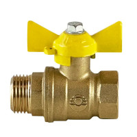 Кран шаровой для газа прямой Valfex DN15 PN40 1/2\