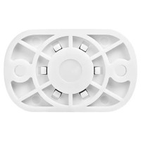 Мебельный ролик неповоротный без тормоза Larvij 15 мм до 10 кг цвет белый