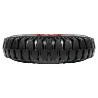 Колесо для тачки неповоротное без тормоза Larvij 160 мм до 100 кг цвет черный