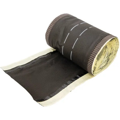 Аэроэлемент конька 230x230x5000 мм 0.2 мм RAL 8017 коричневый