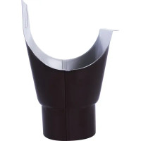 Воронка выпускная D90 мм цвет коричневый