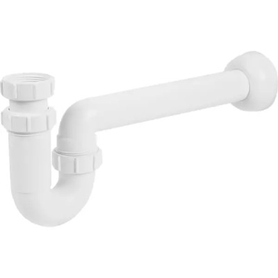 Сифон для мойки трубный McAlpine без выпуска ø40 мм полипропилен MRSK14