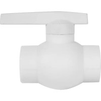 Кран шаровой прямой Valfex PN20 25 мм полипропилен ручка рычаг 10144025