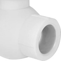 Кран шаровой прямой Valfex PN20 25 мм полипропилен ручка рычаг 10144025