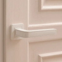 Дверные ручки Armex H-22106-А-WM/W без запирания цвет матовый белый