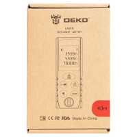 Дальномер лазерный Deko LRD110-40M, 40 м