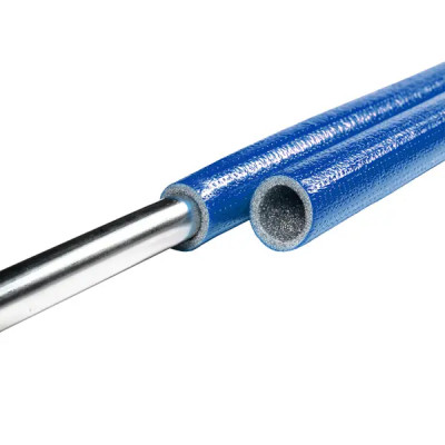 Теплоизоляция для труб K-Flex 22x6 мм 2 м полиуретановая пена синяя