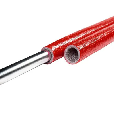 Теплоизоляция для труб K-Flex PE 22x6 мм 2 м полиуретановая пена красная