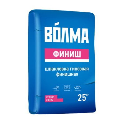 Волма финиш (20кг) шпаклевка гипсовая финишная