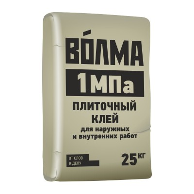 Волма 1 мпа (25кг) клей плиточный для внутренних работ