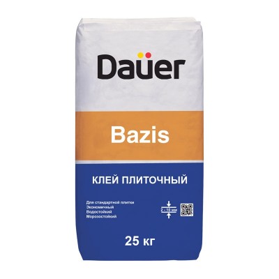 Дауер базис (25кг) клей базовый для плитки и укладки керамогранита на пол